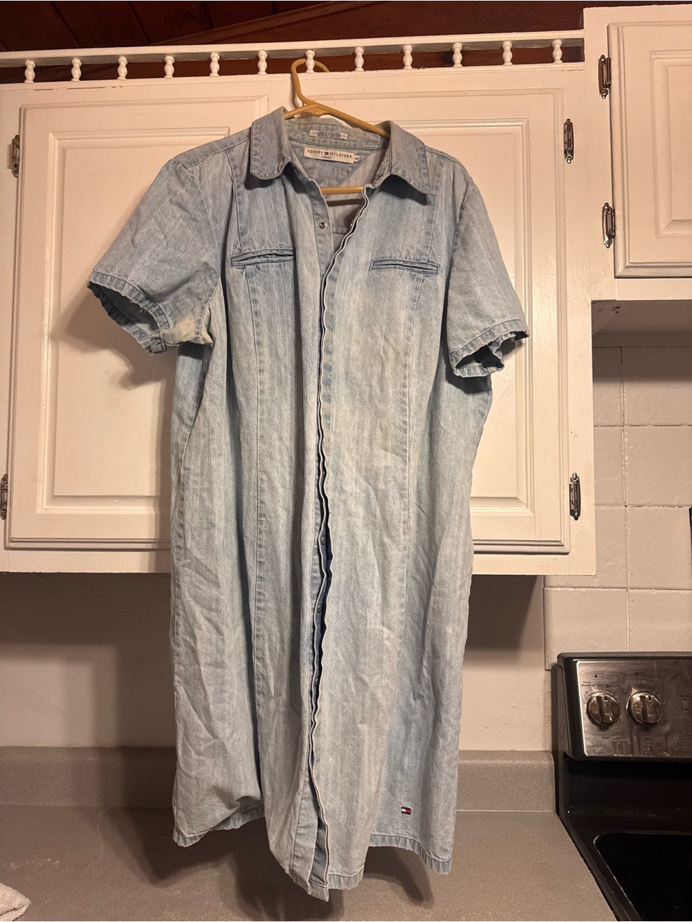 Vintage 90s plus size Tommy Hilfiger denim garment dress size 20